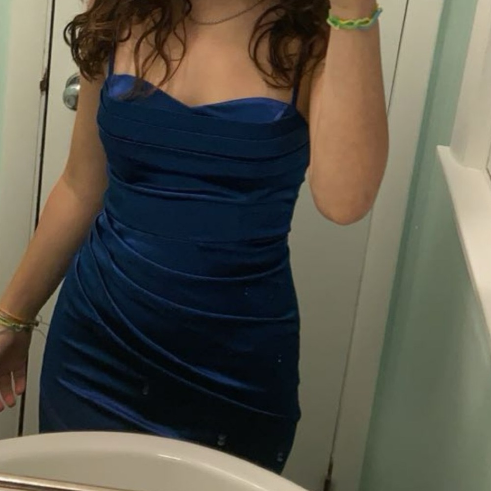 COPY - Windsor A Lil Extra Luxe Satin Mini Dress